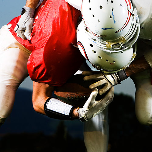  Rotator Cuff Repair - Close of Football Player in Contact